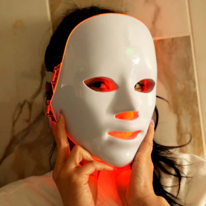 FaceGlow-Lichttherapie Maske