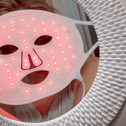 FaceGlow-Lichttherapie Maske
